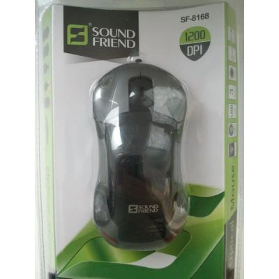 Лот: 4459275. Фото: 1. Мышь Sound friend USB SF8168... Клавиатуры и мыши