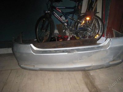 Лот: 2198057. Фото: 1. Задний бампер allion. Кузов