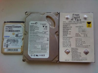 Лот: 9537716. Фото: 1. 3 неисправных HDD. Жёсткие диски (HDD)