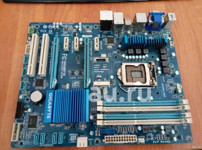 Лот: 20206305. Фото: 1. Материнская плата Gigabyte GA-Z77-D3H... Комплекты запчастей