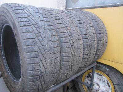 Лот: 18376114. Фото: 1. 4шт. 285-60-18 Nokian Hakkapeliitta... Шины