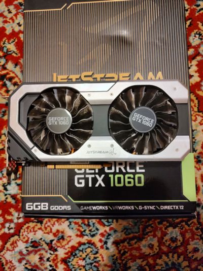 Лот: 24812418. Фото: 1. Palit Jetstream GTX 1060 6 gb. Видеокарты