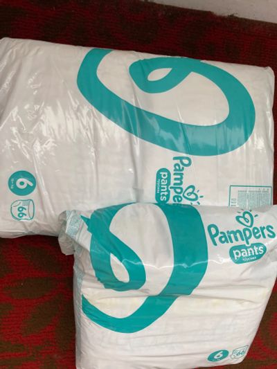 Лот: 19516491. Фото: 1. Pampers трусики размер 6. Детская гигиена