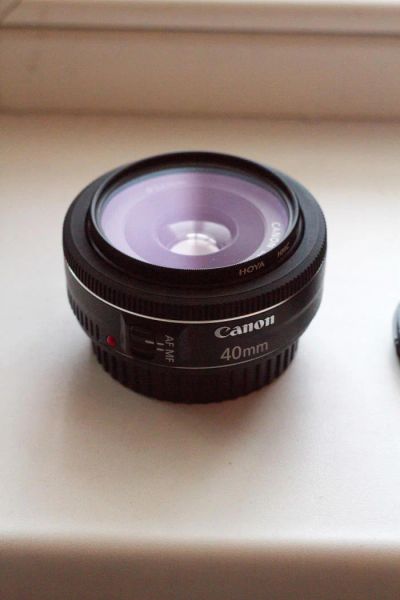 Лот: 5531505. Фото: 1. Canon EF 40mm f/2.8 STM. Объективы