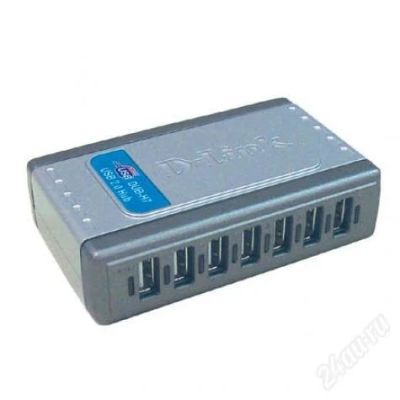 Лот: 53482. Фото: 1. USB хаб на 7 портов D-link DUB-H7. Красноярск