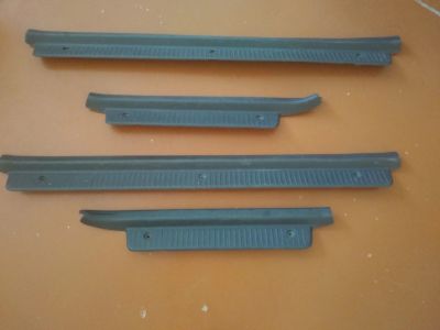 Лот: 18152754. Фото: 1. накладка на порог (пластик) Toyota... Детали тюнинга