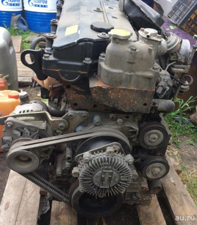 Лот: 12095440. Фото: 1. Двигатель на Isuzu ELF 4HF1. Двигатель и элементы двигателя