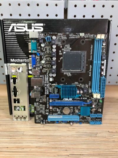 Лот: 17930053. Фото: 1. Материнская плата ASUS M5A78L-M... Материнские платы