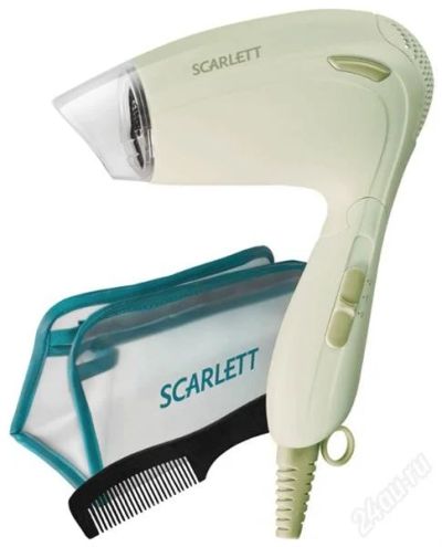 Лот: 2732966. Фото: 1. Фен дорожный Scarlett SC-073... Укладка и стрижка волос, бритьё, эпиляция