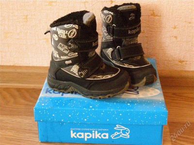 Лот: 2824391. Фото: 1. Ботиночки "Капика" осень-зима... Ботинки
