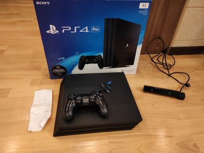 Лот: 16470527. Фото: 1. Sony PlayStation 4 Pro 1TB + Камера. Игровые приставки, консоли
