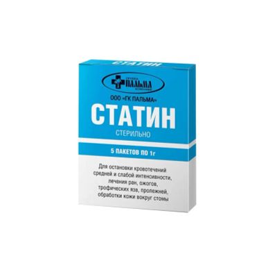 Лот: 23989058. Фото: 1. Статин гемостатическая присыпка... Лекарства