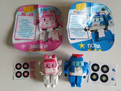 Лот: 15933669. Фото: 1. Робокар Поли/Эмбер. Игрушки