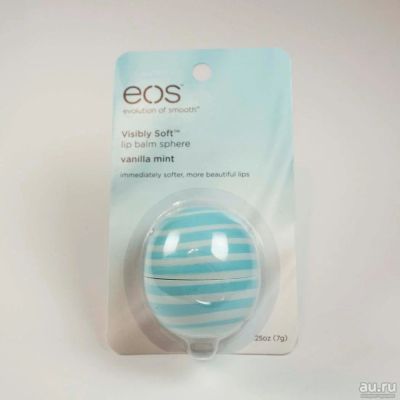 Лот: 9639408. Фото: 1. Бальзамы для губ EOS - ванильная... Уход за лицом 