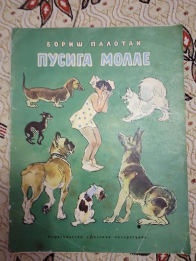 Лот: 21277753. Фото: 1. Бориш Палотаи. Пусига молле. Художественная для детей