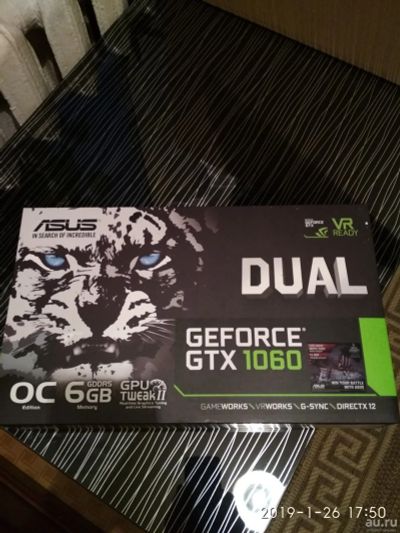 Лот: 13069132. Фото: 1. ASUS GTX 1060 6gb. Видеокарты