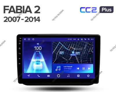 Лот: 20760344. Фото: 1. Магнитола Teyes CC2 Plus Skoda... Автомагнитолы