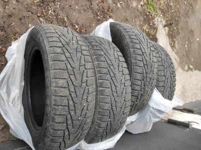 Лот: 16744919. Фото: 1. Шины 4шт Hakkapeliitta 7 SUV... Шины