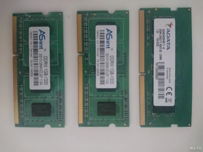 Лот: 16691002. Фото: 1. 4 Gb DDR4 + 3 шт по 1 Gb DDR3... Оперативная память