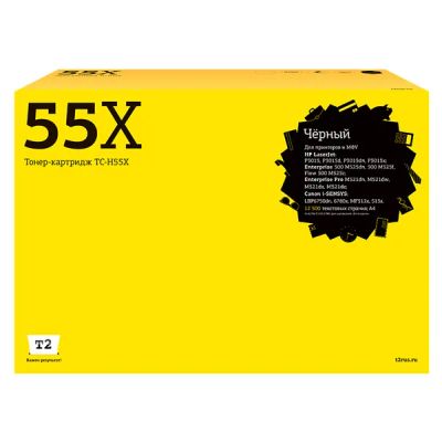 Лот: 24440014. Фото: 1. Картридж T2 TC-H55X/HP 55X. Картриджи, расходные материалы