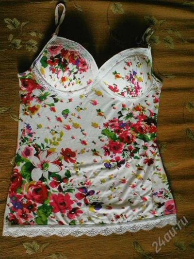 Лот: 2696729. Фото: 1. Топ яркий трикотажный. Футболки, топы и майки