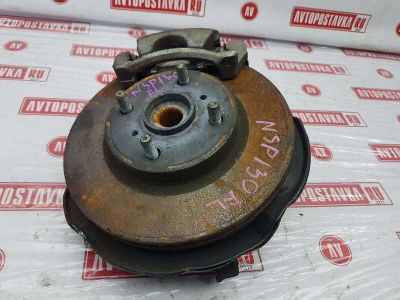 Лот: 20902268. Фото: 1. Суппорт тормозной Toyota Vitz... Тормозная система