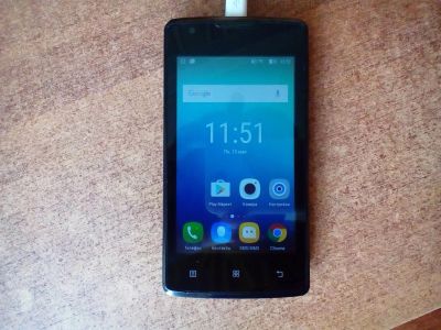 Лот: 9670166. Фото: 1. Lenovo A1000 черный. Смартфоны