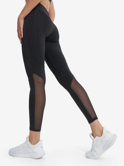 Лот: 23599793. Фото: 1. Легинсы женские Reebok, Черный. Спортивные брюки, штаны