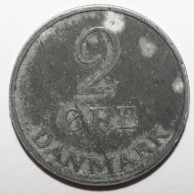 Лот: 2663340. Фото: 1. 2 эре 1959 год. Дания. Европа