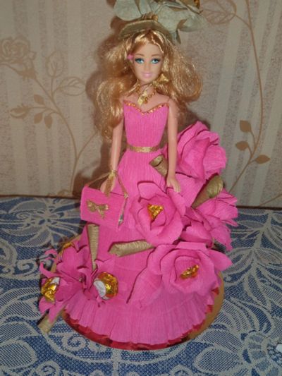 Лот: 12579163. Фото: 1. Кукла конфетная. Авторские куклы, игрушки, поделки