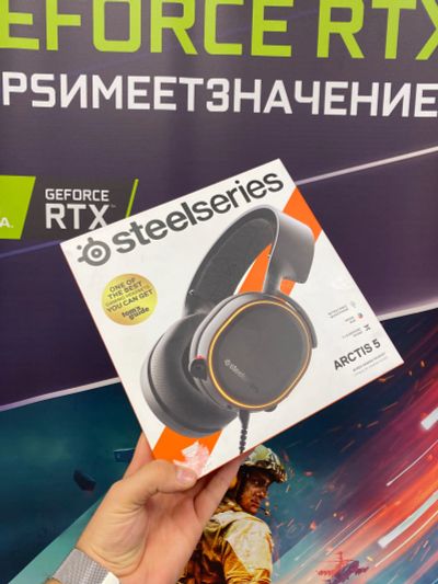 Лот: 19310745. Фото: 1. Проводная гарнитура SteelSeries... Наушники, гарнитуры