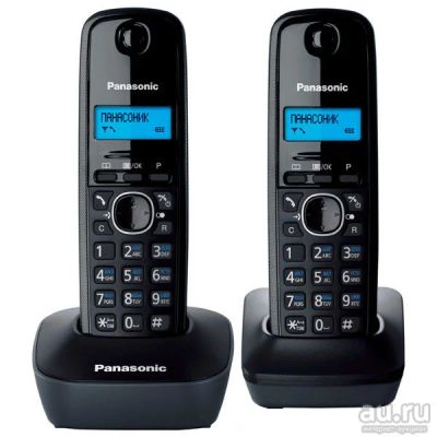 Лот: 13850278. Фото: 1. Радиотелефон Panasonic KX-TG1612RU... DECT и радиотелефоны