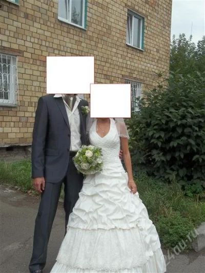Лот: 2456151. Фото: 1. Красивое свадебное платье!! р... Другое (свадебная мода)