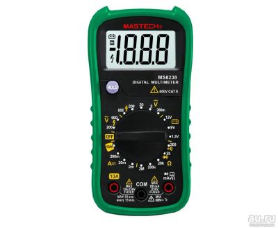 Лот: 13326588. Фото: 1. Цифровой мультиметр Mastech MS8238. Электроприборы для автомобиля