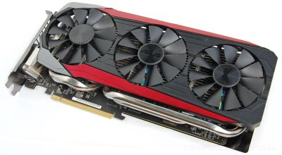 Лот: 12492703. Фото: 1. Видеокарта ASUS STRIX-R9390-DC3OC-8GD5-Gaming... Видеокарты