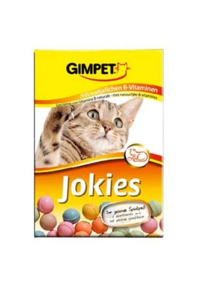 Лот: 8432578. Фото: 1. Витамины Gimpet Jokies для кошек... Косметика, лекарства