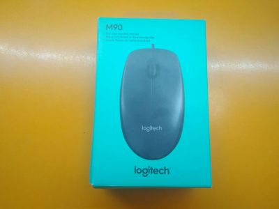 Лот: 25052691. Фото: 1. Мышь проводная Logitech M90, 1000... Клавиатуры и мыши