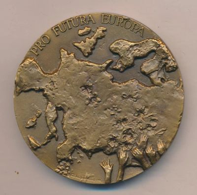 Лот: 17589229. Фото: 1. Финляндия 1975 Медаль Будущее... Памятные медали