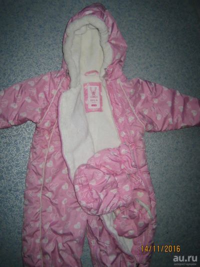 Лот: 8553783. Фото: 1. Демисезонный комбинезон Sela Baby. Костюмы, пиджаки, комбинезоны