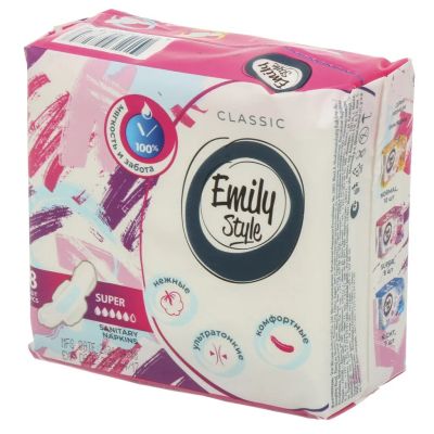 Лот: 24654729. Фото: 1. Прокладки женские Emily Style... Средства личной гигиены 