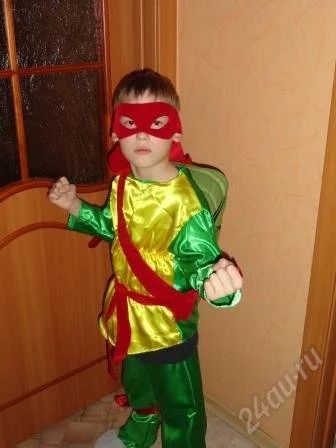 Лот: 1407023. Фото: 1. Новогодний костюм Черепашки ниндзя. Детские карнавальные, праздничные костюмы
