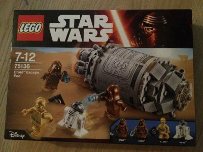 Лот: 10950716. Фото: 1. Спасательная капсула дроидов LEGO... Конструкторы