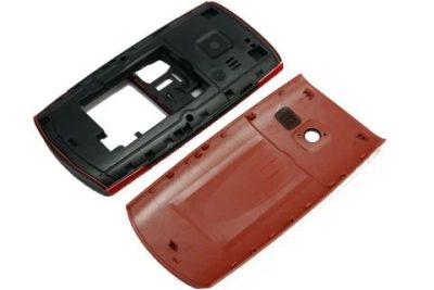 Лот: 25352817. Фото: 1. Корпус для Nokia X2-01 Красный. Корпуса, клавиатуры, кнопки