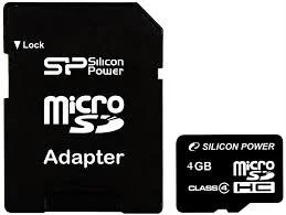 Лот: 4459742. Фото: 1. Карта памяти Micro SDHC Silicon... Карты памяти