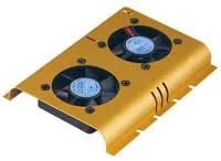 Лот: 5295901. Фото: 1. Evercool dual HDD Cooler. Системы охлаждения