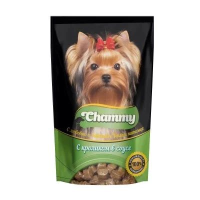 Лот: 14541353. Фото: 1. Chammy (Чамми) Кролик 85г пауч... Корма