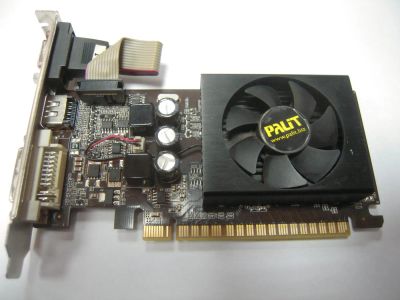 Лот: 11505004. Фото: 1. Видеокарта Palit GeForce GT 520... Видеокарты
