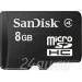 Лот: 1186523. Фото: 1. SanDisk MicroSDHC 8Gb Class 4. Карты памяти
