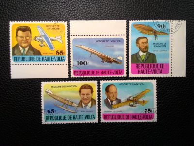 Лот: 11939432. Фото: 1. 1978. Верхняя Вольта. Самолеты... Марки