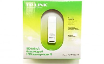 Лот: 9390704. Фото: 1. TP-Link TL-WN727N беспроводной... Сетевые карты